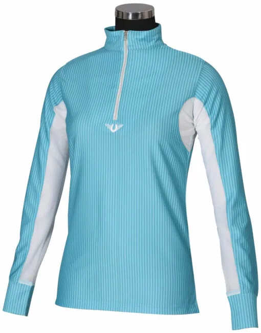 Tuffrider Neon Stripe Technical Shirt Longsleeve