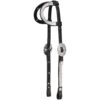 Silver Royal Double Ear Headstall with Raised Edge 2 18 6599 2 p561otbezeyxuqte