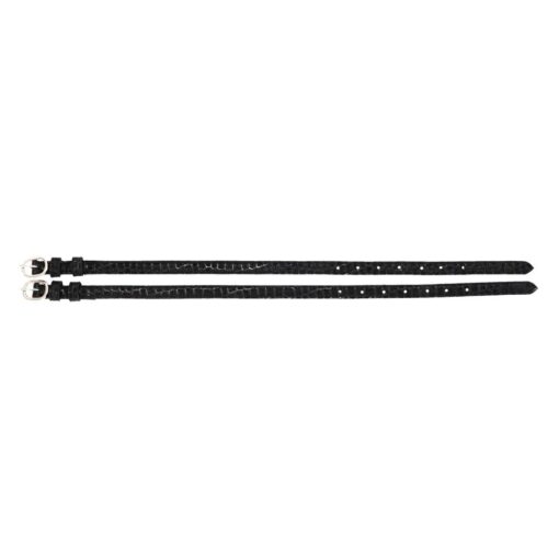 Equitare Sparkly Croc English Spur Straps - Image 2