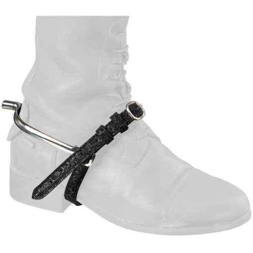 Equitare Sparkly Croc English Spur Straps - Image 5