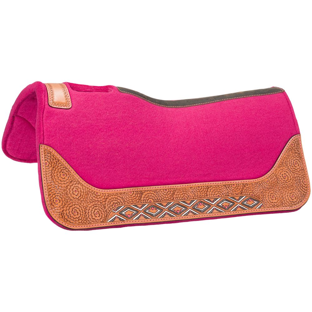 Tough1 Dahlias & Diamonds Saddle Pad 4 Tough1 Dahlias & Diamonds Saddle Pad - Image 2