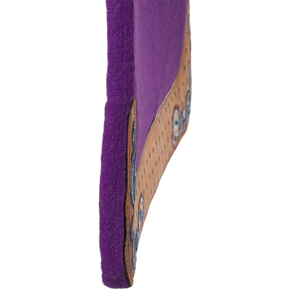 Tough1 Purple Paisley Saddle Pad 5 Tough1 Purple Paisley Saddle Pad - Image 3