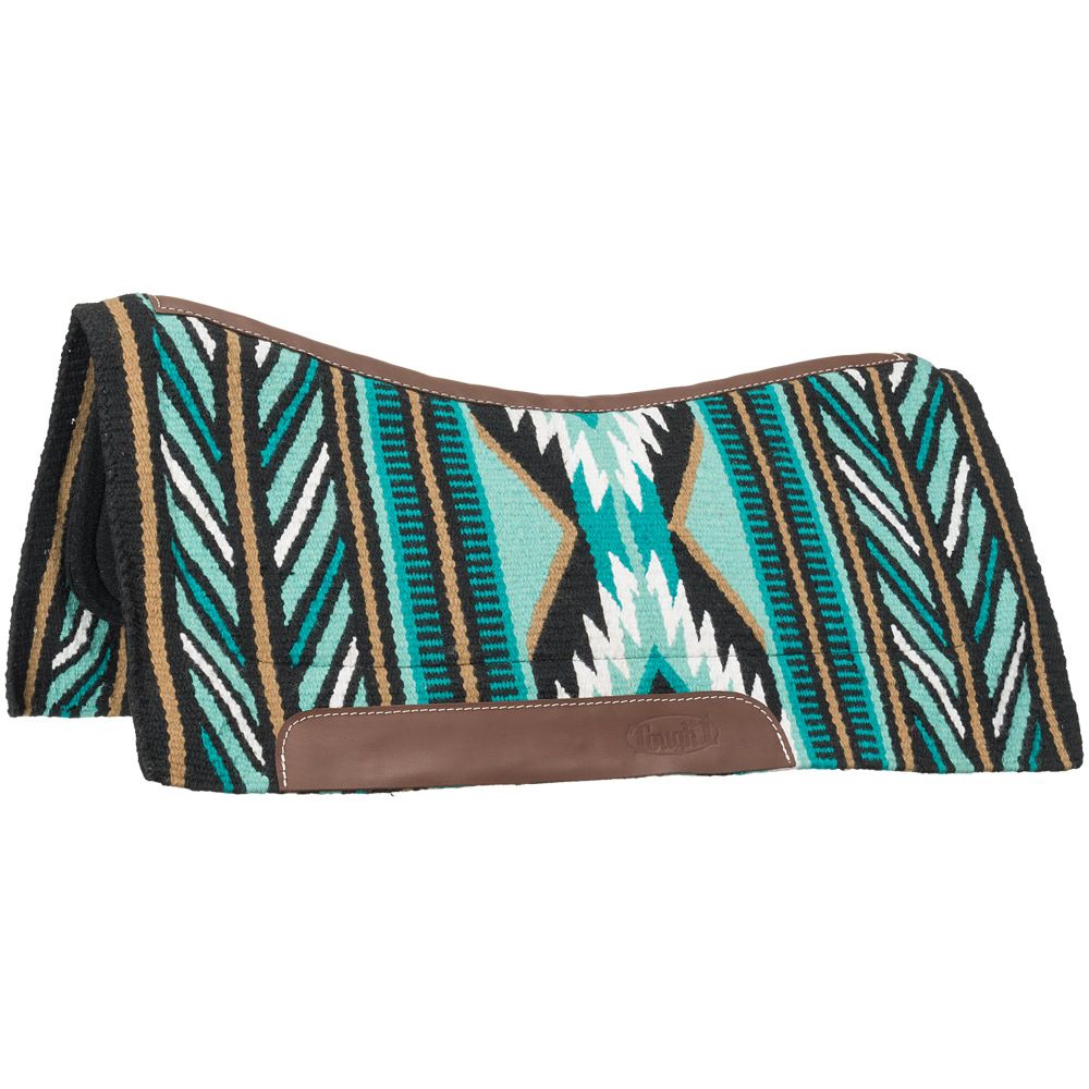 Tough1 Loretta Woven Wool Saddle Pad 5 Tough1 Loretta Woven Wool Saddle Pad - Image 3