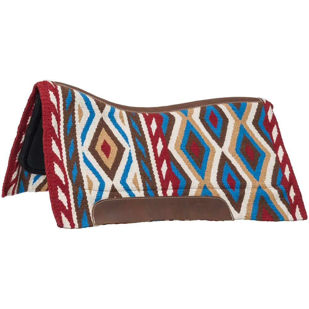 Tough1 Cassidy Woven Wool Saddle Pad 4 Tough1 Cassidy Woven Wool Saddle Pad - Image 2
