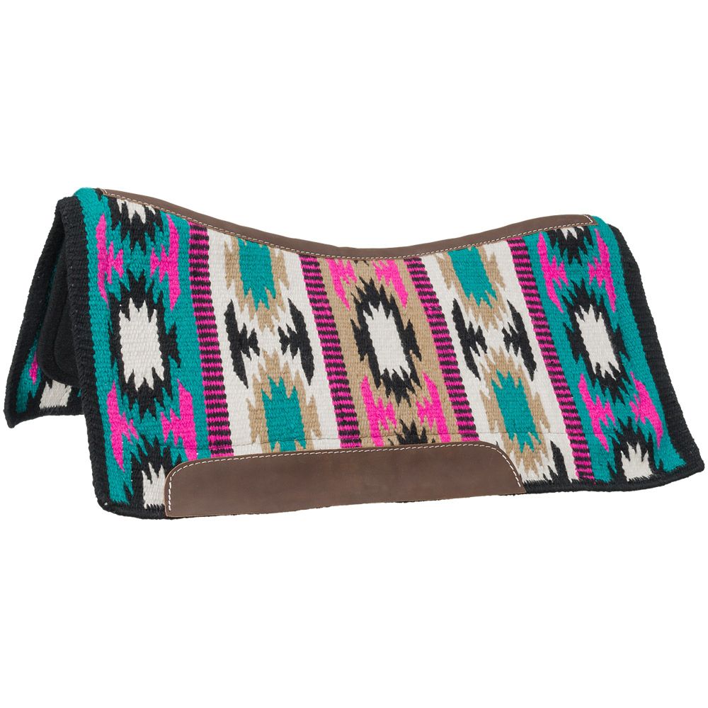 Tough1 Jolene Woven Wool Saddle Pad 4 Tough1 Jolene Woven Wool Saddle Pad - Image 2