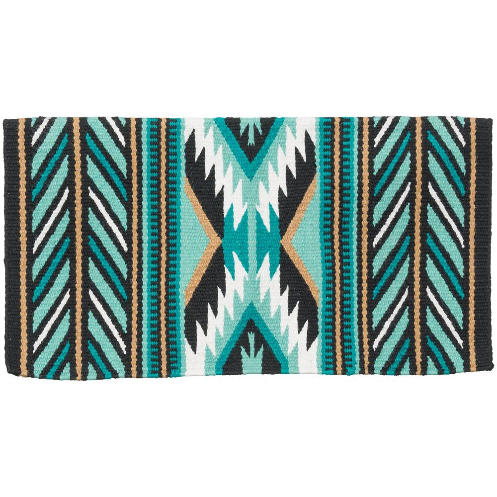 Tough1 Loretta Wool Saddle Blanket 5 Tough1 Loretta Wool Saddle Blanket - Image 3