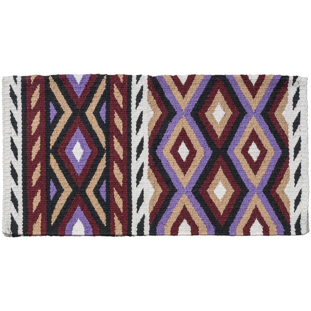 Tough1 Cassidy Wool Saddle Blanket 6 Tough1 Cassidy Wool Saddle Blanket - Image 4