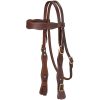 Tough1 Harness Leather Buckaroo Headstall 2 42 1020 hhwnrxs7thxsvksv