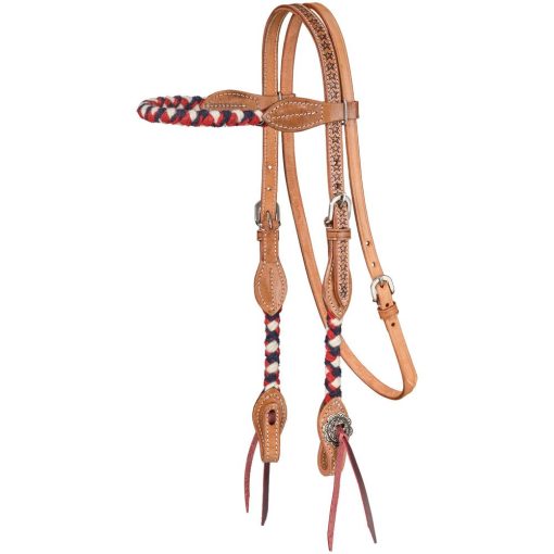 Tough1 Wool String Browband Headstall 25 42 1525 305 juzf0wbvvqplad3v