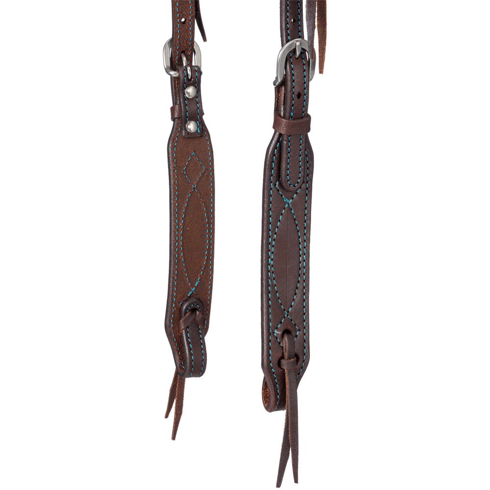 Tough1 Colored Thread Single Browband Headstall 8 Tough1 Colored Thread Single Browband Headstall - Image 6