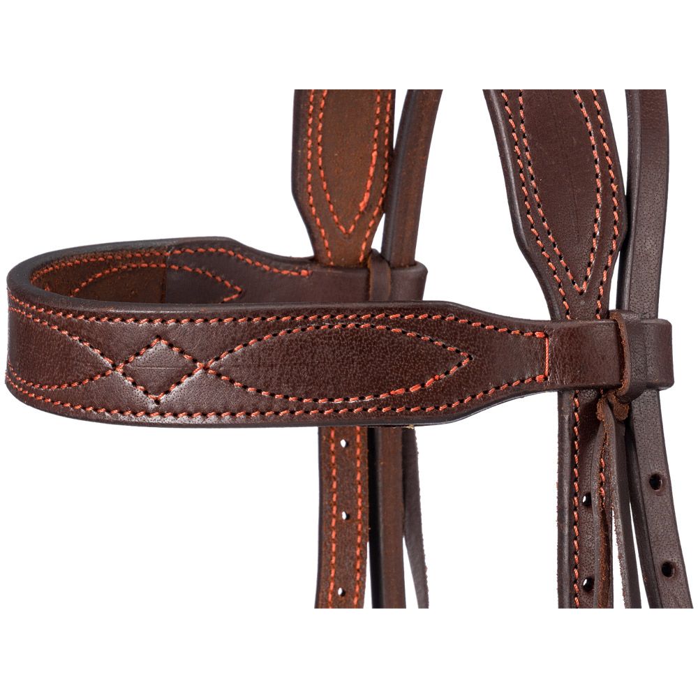 Tough1 Colored Thread Single Browband Headstall 12 Tough1 Colored Thread Single Browband Headstall - Image 10
