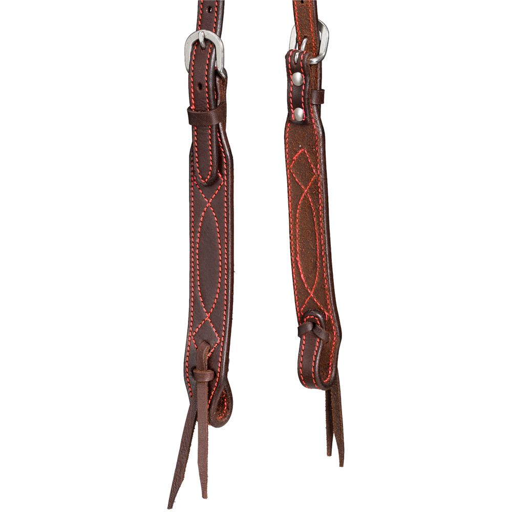 Tough1 Colored Thread Single Ear Headstall 7 Tough1 Colored Thread Single Ear Headstall - Image 5