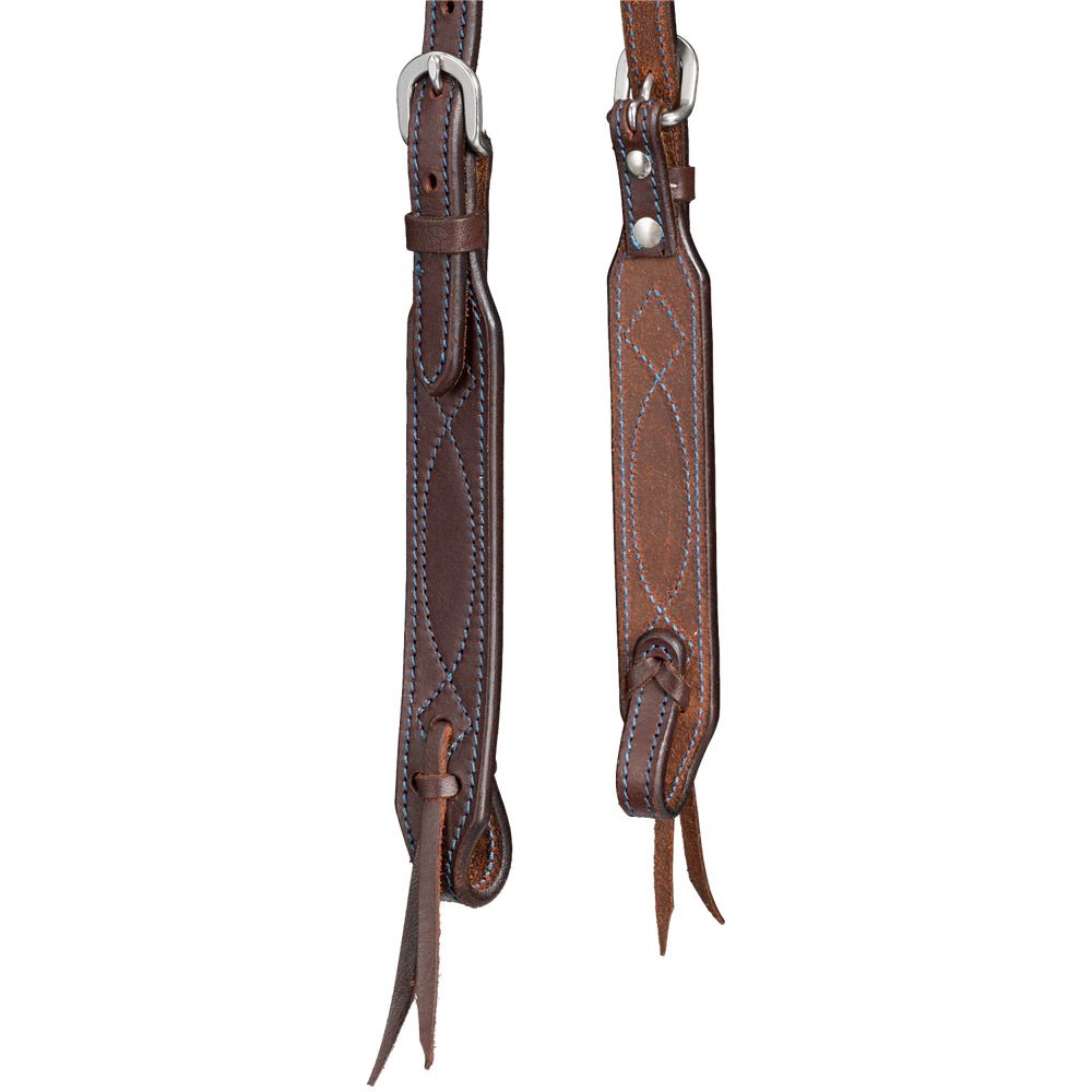 Tough1 Colored Thread Single Ear Headstall 8 Tough1 Colored Thread Single Ear Headstall - Image 6