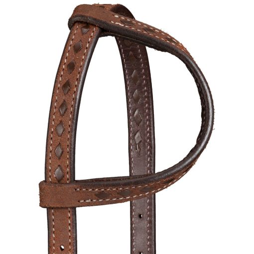 Tough1 Brown Buckstitch Single Ear Headstall 6 42 986b qu3ktkx4yfsbyqeh