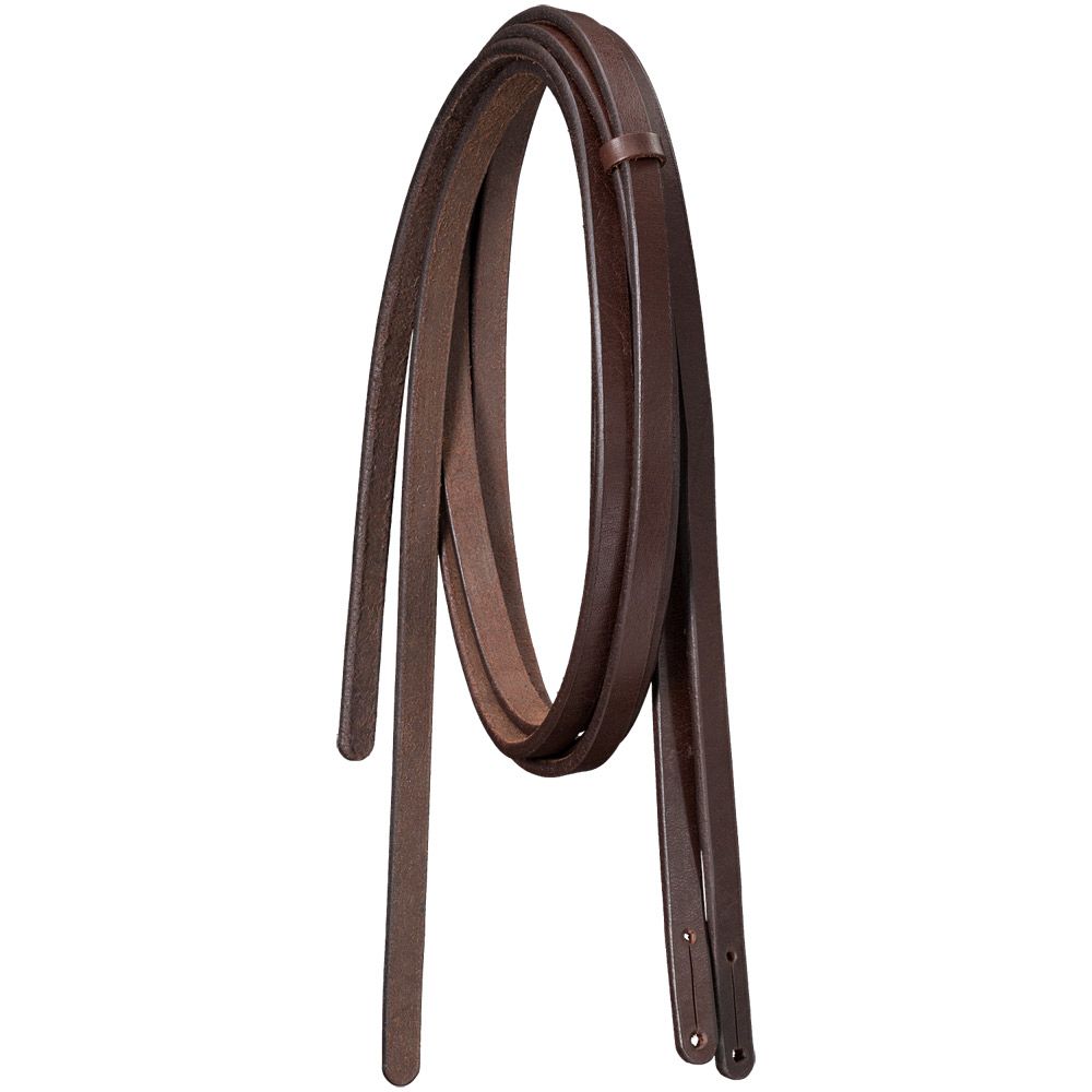 Tough1 Harness Leather Split Reins with Loop End 3 Tough1 Harness Leather Split Reins with Loop End