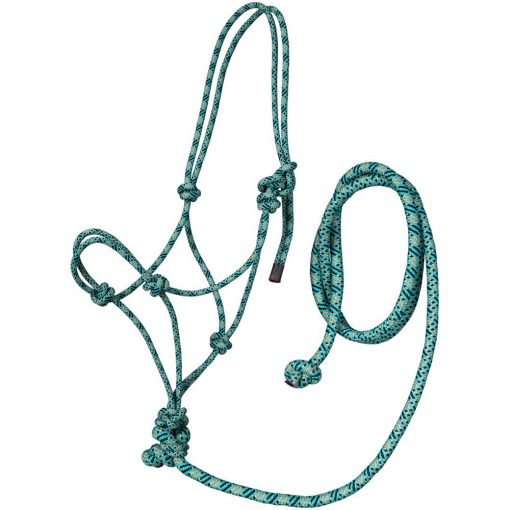 Tough1 Tri-Color Rope Halter with Lead 29 50 1013 13 3tbr9kgsmipfcwqk