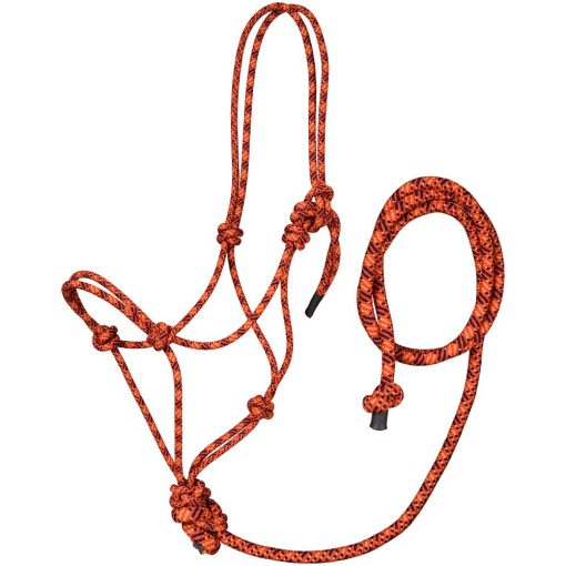 Tough1 Tri-Color Rope Halter with Lead 30 50 1013 39 83k14l2v3av5ihyy