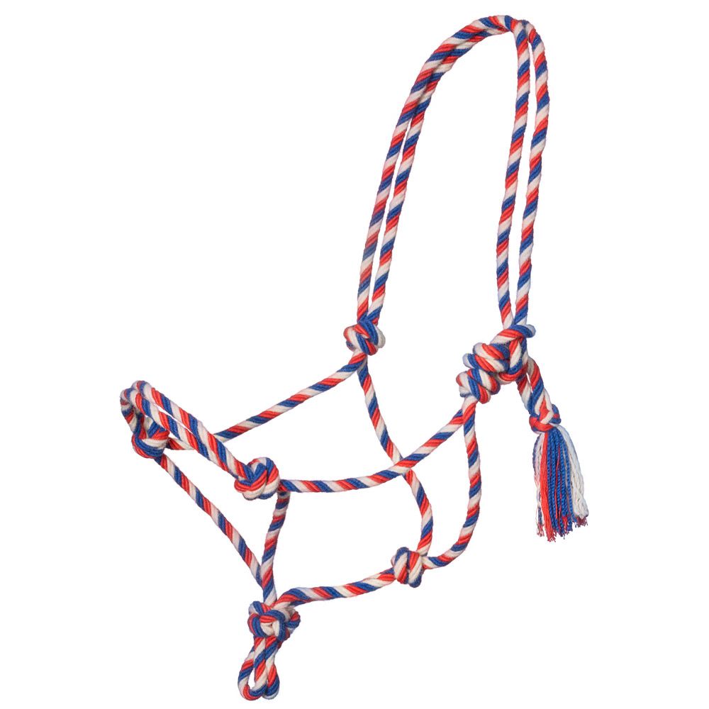 Tough1 Mecate Rope Halter 7 Tough1 Mecate Rope Halter - Image 5
