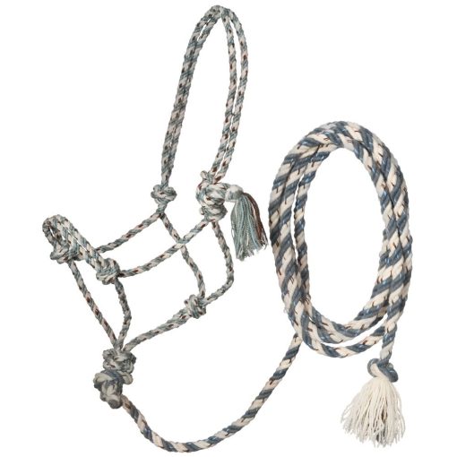 Tough1 Mecate Rope Halter with 12ft Lead 12 50 9830 830 sde7u90te65uardb