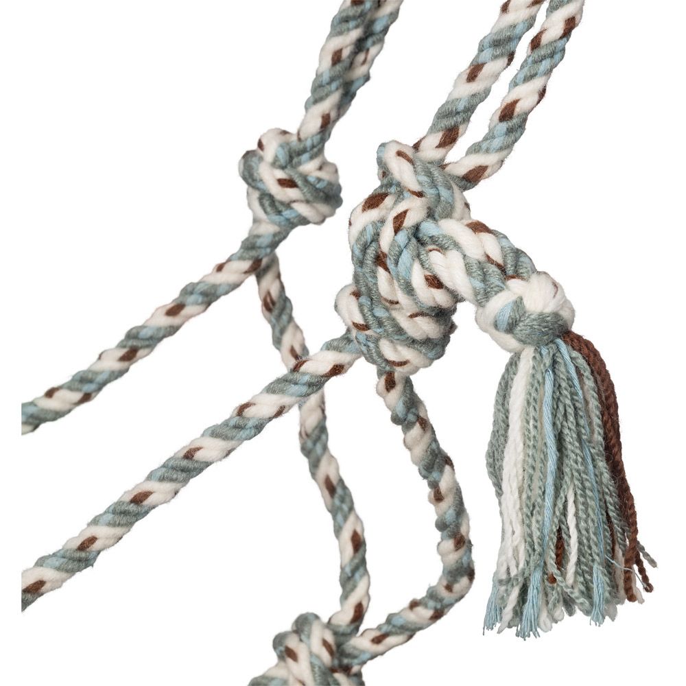 Tough1 Mecate Rope Halter with 12ft Lead 8 Tough1 Mecate Rope Halter with 12ft Lead - Image 7
