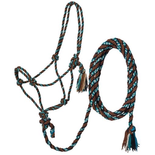 Tough1 Mecate Rope Halter with 12ft Lead 13 50 9830 831 xkx5titqwq463pde
