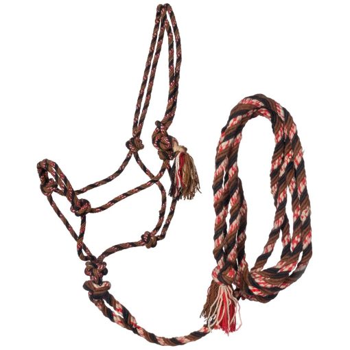 Tough1 Mecate Rope Halter with 12ft Lead 14 50 9830 832 thmefbwar8uujfae