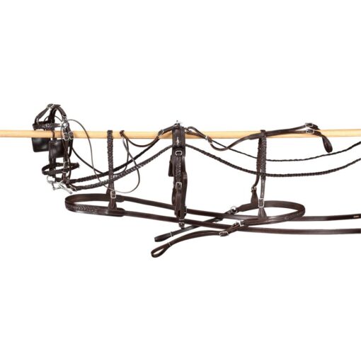 Tough1 Mini Braided Leather Harness
