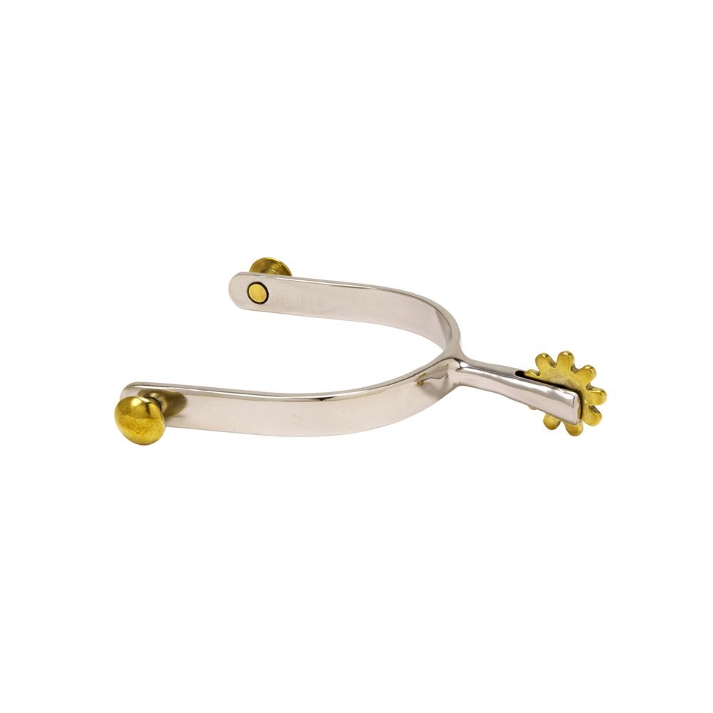 Tough1 Stainless Steel Offset Spurs 2 Tough1 Stainless Steel Offset Spurs