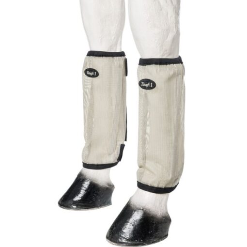 Tough1 Closed Top Bug Barrier Fly Boots for horses