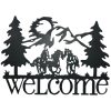 Horse & Mountains Welcome Sign 1 87 96102 ricvgv9pr2bwbpwu