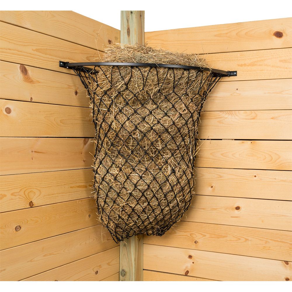 Tough1 Corner Hay Feeder with Net 2 Tough1 Corner Hay Feeder with Net