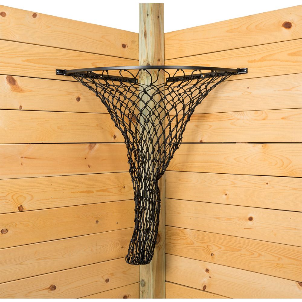 Tough1 Corner Hay Feeder with Net 4 Tough1 Corner Hay Feeder with Net - Image 3