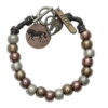 AWST International Mixed Metal Beads Bracelet