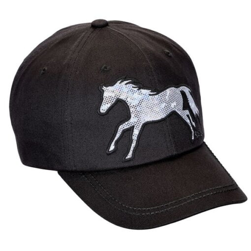 Equi-Ternatives Black Shiny Horse Cap 6 AWST International Shiny Horse CapNaN 3