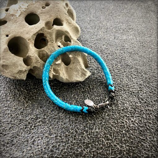 Astali Ouroboros Collection Turquoise Snake Glass Bracelet 18 Astali Ouroboros Collection Turquoise Snake Glass Bracelet 4 scaled 1