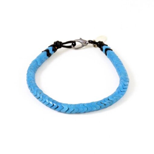 Astali Ouroboros Collection Turquoise Snake Glass Bracelet 15 Astali Ouroboros Collection Turquoise Snake Glass Bracelet 7