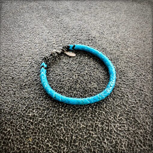Astali Ouroboros Collection Turquoise Snake Glass Bracelet 21 Astali Ouroboros Collection Turquoise Snake Glass Bracelet scaled 1