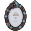 Belt Buckle Oval Picture Frame 1 Belt Buckle Oval Picture Frame