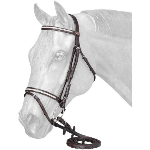 Braided Show Figure-Eight Bridle