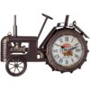 Bronze Tractor Wall Clock