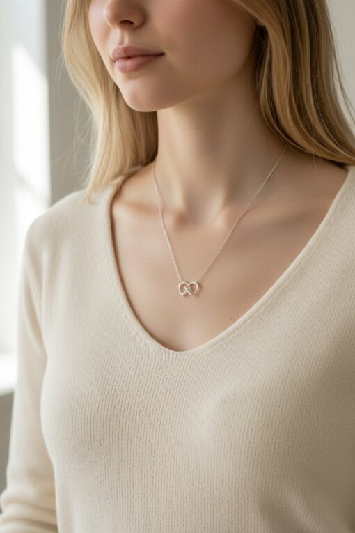 Carol Young Silver Necklace Stirrups 1