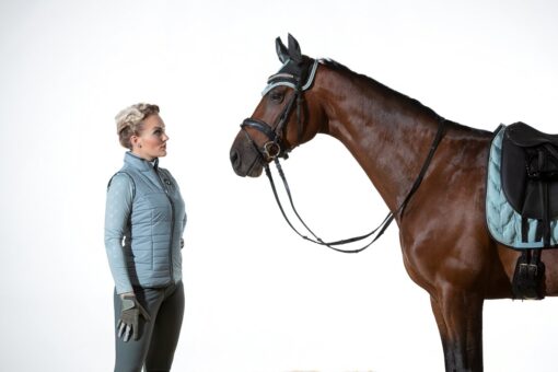 Cavalli Puri Breeze Saddle Pad Aqua Sky 2 2