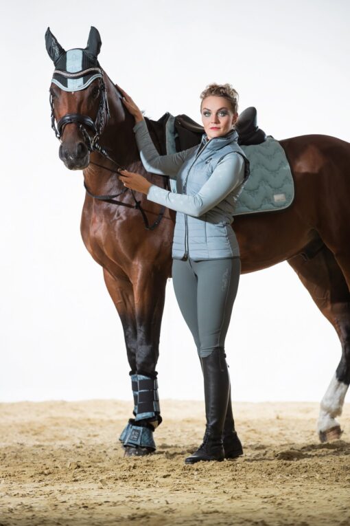 Cavalli Puri Breeze Saddle Pad Aqua Sky