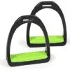 Compositi Premium Stirrups Bright Green 2 Compositi Premium Stirrups Bright Green