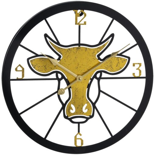 Cow Wall Clock