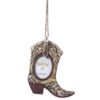 Cowboy Boot Frame Ornament 1 Cowboy Boot Frame Ornament