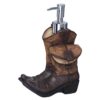 Cowboy Boots Soap Dispenser
