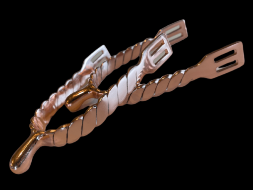 Ritzy Eq Elegance Spurs 7 Rose Gold Spurs