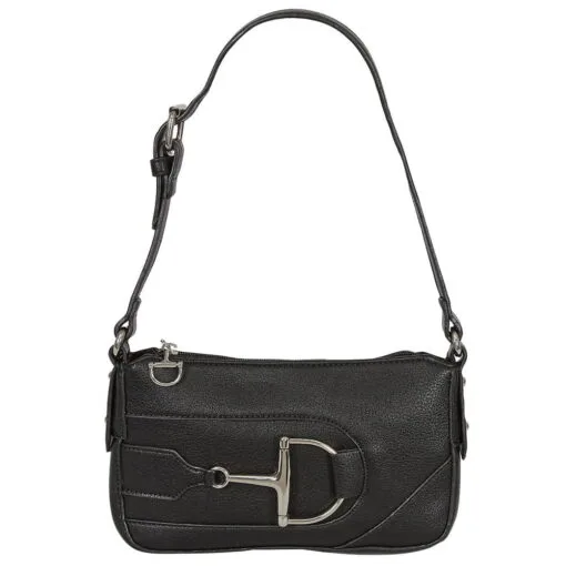 Dee Snaffle Bit Shoulder Bag Black