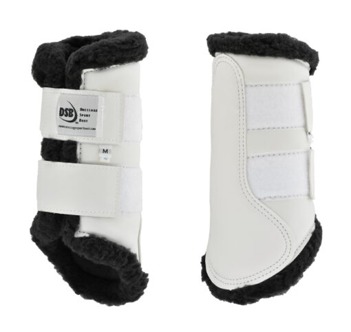 DSB DRESSAGE SPORT BOOT ORIGINAL 12 Dressage Sport Boot Original White and Black
